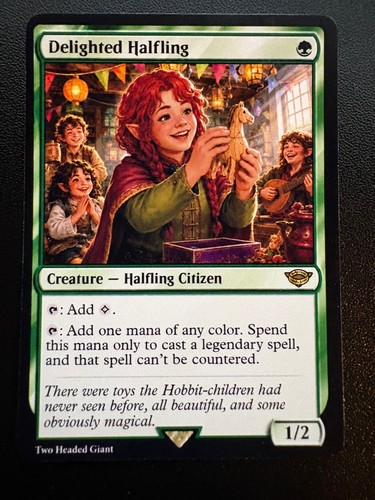 Mtg delighted halfling - mtg,